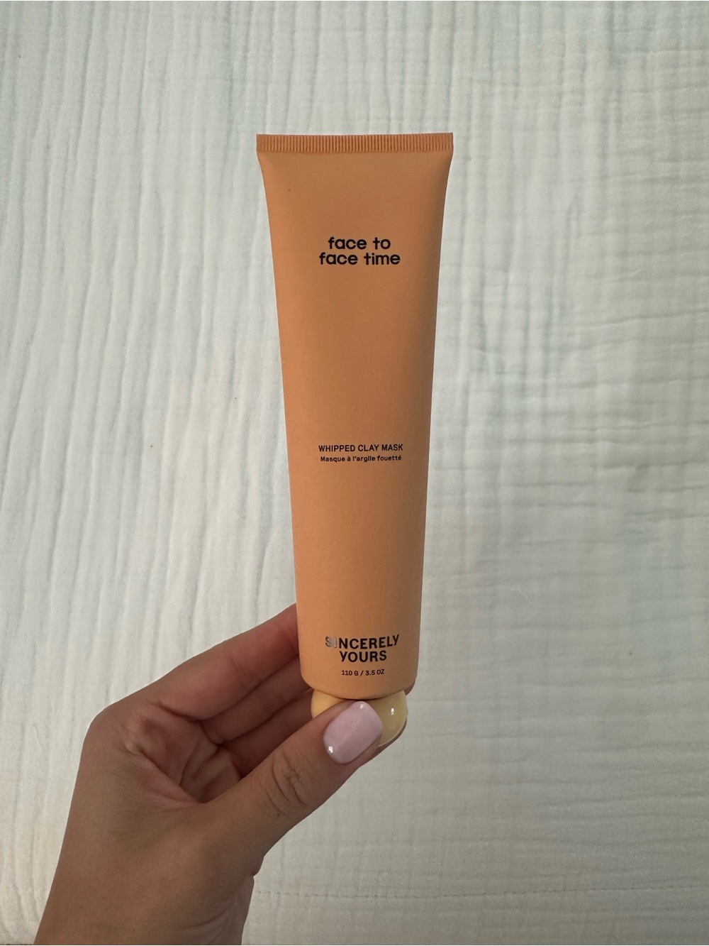 Face to Face Time Whipped Clay Mask - Peach Tube
